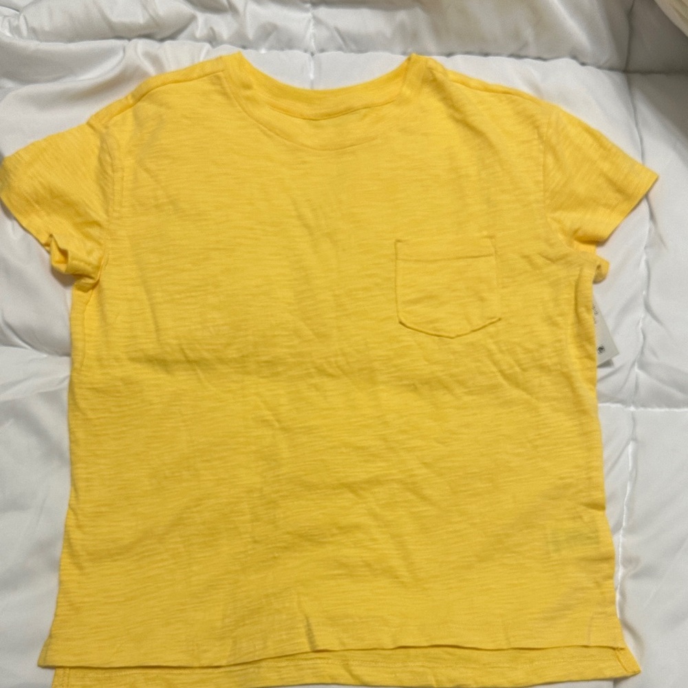 Wonder Nation Sunny Yellow Short Sleeve Tee 💯 cotton